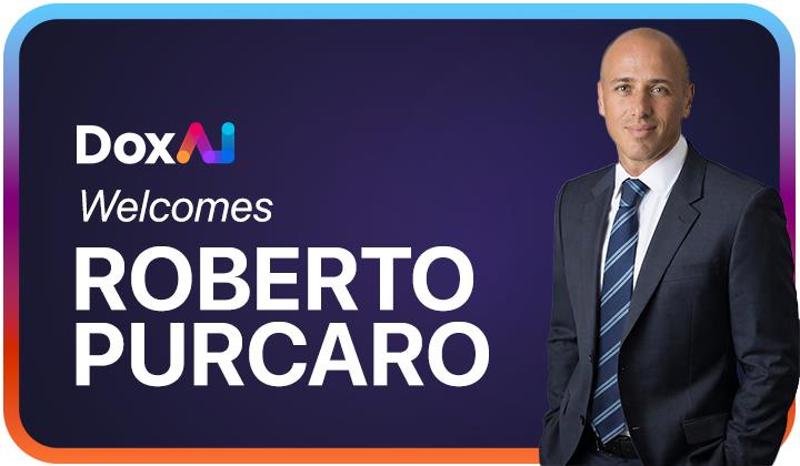 DoxAI Appoints Former Macquarie Capital Executive Roberto Purcaro to its Board of Directors - Email & blog banner